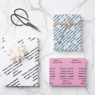 JW Spaans 2025 jaarlijkse tekst cadeau wrap papier Inpakpapier Vel