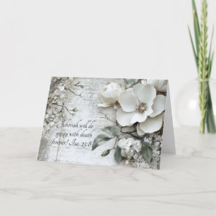 JW Sympathy Card - Jehovah's grenzeloze herinnerin Bedankkaart