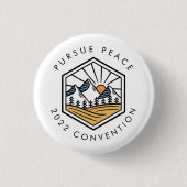 JW-verdrag 2022 - Berg Ronde Button 3,2 Cm (Voorkant)