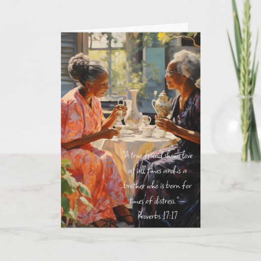 JW Vriendschap Groet Kaart (Voorkant)