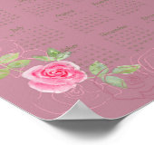 JW year text calendar customizable Poster (Hoek)