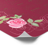 JW year text calendar customizable Poster (Hoek)