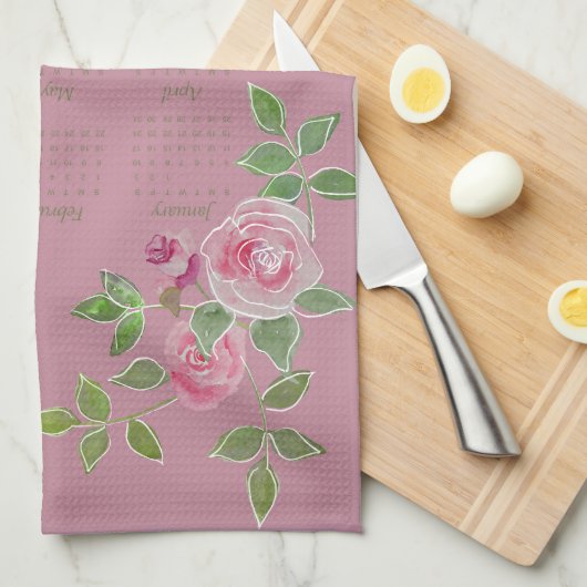 JW year text customize with calendar  Theedoek (Quarter Fold)