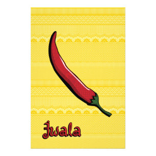 Jwala Chili Peper Kunstprint Foto Afdruk