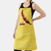 Jwala Chili Pepper All-Over Print Schort (Insitu)