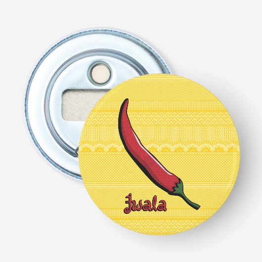 Jwala Chili Pepper Bottle Opener (Voorkant)