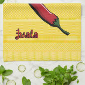 Jwala Chili Pepper Kitchen Towel Theedoek (Gevouwen)