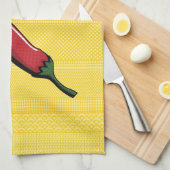 Jwala Chili Pepper Kitchen Towel Theedoek (Quarter Fold)