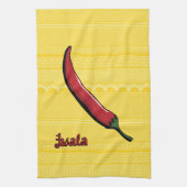 Jwala Chili Pepper Kitchen Towel Theedoek (Verticaal)