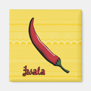 Jwala Chili Pepper Magnet Magneet