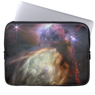 JWST Afbeelding van Rho Ophiuchi Stars Laptop Sleeve
