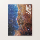 JWST Carina Nebula Cliffs cosmique Puzzle (Vertical)