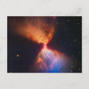 JWST Hourglass Protostar-formatie Briefkaart