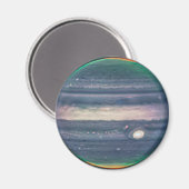 JWST Image de Jupiter Planète dans le aimant infra (Recto/Verso)
