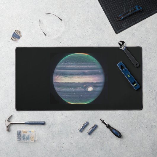 JWST Image de la planète Jupiter en infrarouge (Poste de travail)