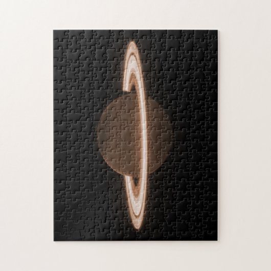 JWST James Webb Ruimtetelescoop Saturn Infrared Legpuzzel (Verticaal)