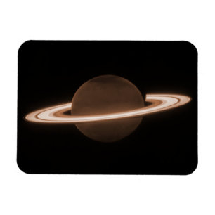 JWST James Webb Ruimtetelescoop Saturn Infrared Magneet