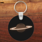 JWST James Webb Ruimtetelescoop Saturn Infrared Sleutelhanger (Achterkant)