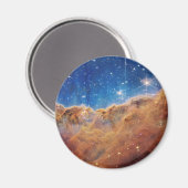 JWST James Webb Space Telescope Cosmic Cliffs Magneet (Voorkant / Achterkant)