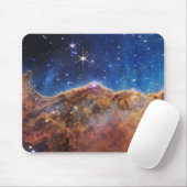 JWST James Webb Space Telescope Cosmic Cliffs Muismat (Met muis)