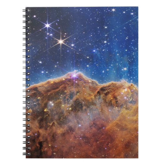 JWST James Webb Space Telescope Cosmic Cliffs Notitieboek (Voorkant)