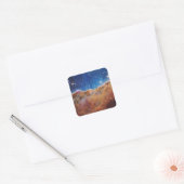 JWST James Webb Space Telescope Cosmic Cliffs Vierkante Sticker (Envelop)