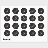JWST James Webb Space Telescope First Afbeelding Ronde Sticker (Vel)