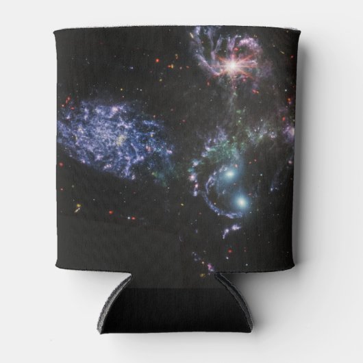 JWST James Webb Space Telescope Stephan's Quintet Blikjeskoeler (Voorkant)