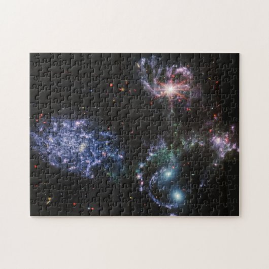 JWST James Webb Space Telescope Stephan's Quintet Legpuzzel (Horizontaal)