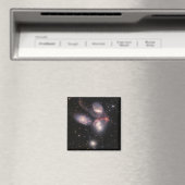 JWST James Webb Space Telescope Stephan's Quintet Magneet (Insitu (Vaatwasser))