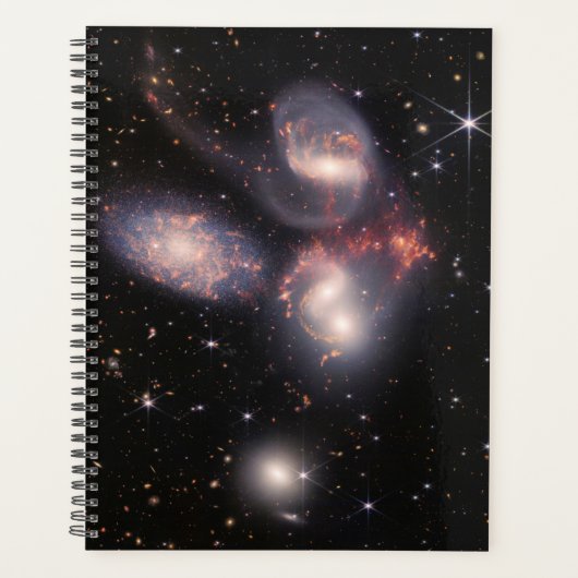 JWST James Webb Space Telescope Stephan's Quintet Planner (Voorkant)