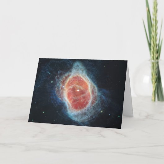 JWST James Webb Telescope Southern Ring Nebula Kaart (Voorkant)