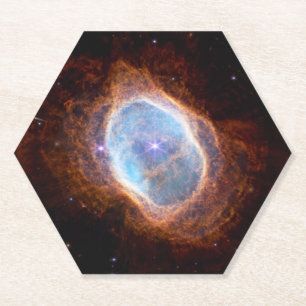 JWST James Webb Telescope Southern Ring Nebula Kartonnen Onderzetters