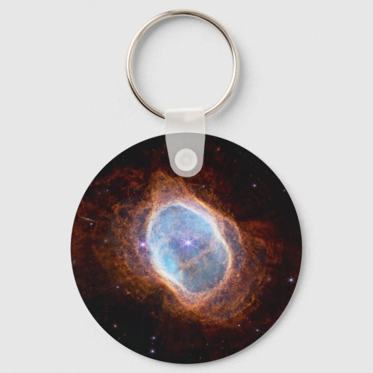 JWST James Webb Telescope Southern Ring Nebula Sleutelhanger (Voorkant)