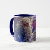 JWST Pillars of Creation NIRCam and MIRI Composite Mok (Voorkant links)