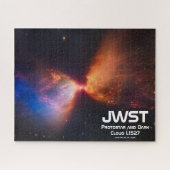 JWST Protostar en Dark Cloud Puzzle Legpuzzel (Horizontaal)
