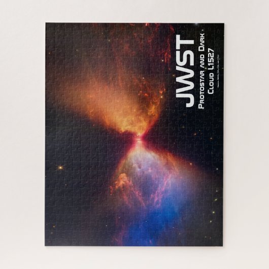 JWST Protostar et Dark Cloud Puzzle (Vertical)