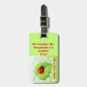 JYB BAGAGELABEL (Voorkant verticaal)