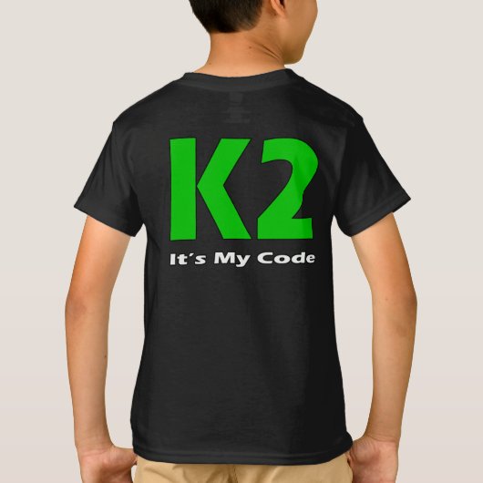 K2 T-SHIRT (Achterkant)