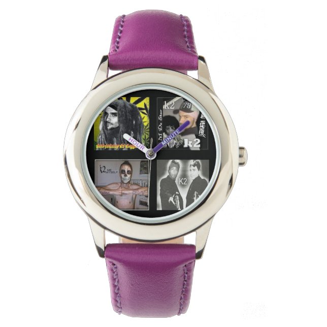 k2records horloge (Voorkant)