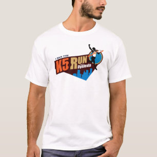 K5 Uitvoeren voor dyslexie T-shirt