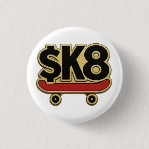 $K8 RONDE BUTTON 3,2 CM