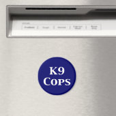 K9 Cops Cadeaus Magneet (Insitu (Vaatwasser))