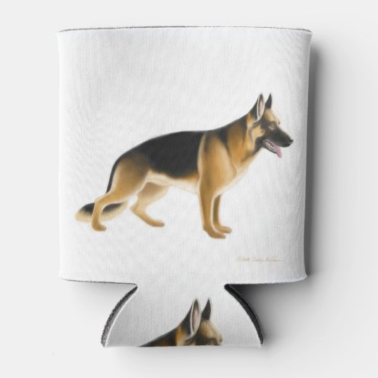 K9 Duitse Herder Politiehond Koelbox Blikjeskoeler (Voorkant)