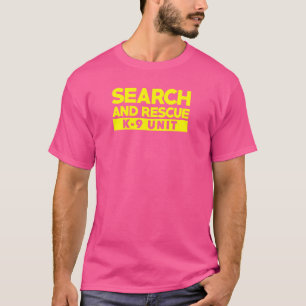 K9 Dünne Oranje Lijn Zoek & Redding SAR K-9 Team S T-shirt