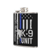 K9 Eenheid - Belgische Malinois Heupfles (Links)