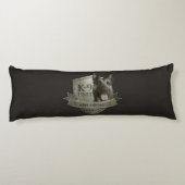 K9 Eenheid - Malinois - Belgisch herder Lichaamskussen (Achterkant)