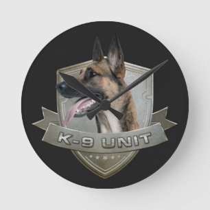 K9 Eenheid - Malinois - Belgisch herder Ronde Klok