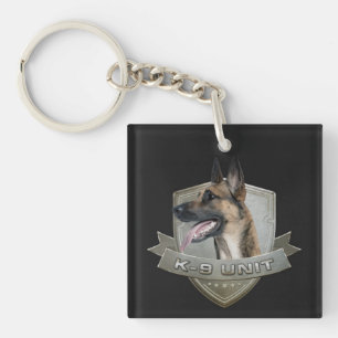 K9 Eenheid - Malinois - Belgisch herder Sleutelhanger