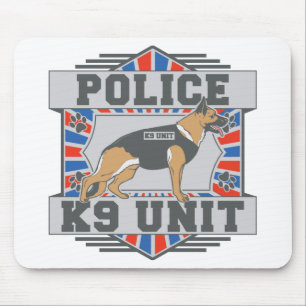 K9 Eenheid Politie Duitse herder Muismat